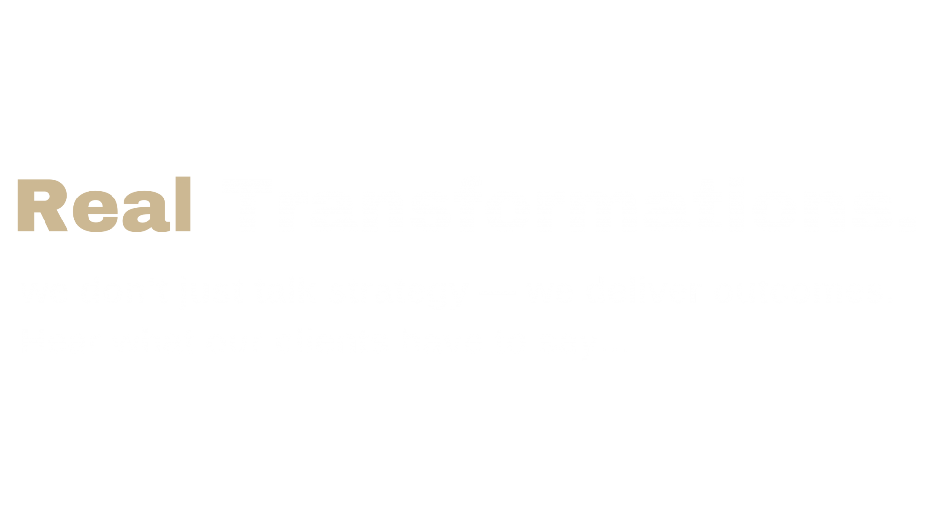 Real Transformations Heading